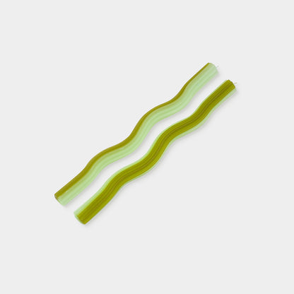 Wiggle Candles - Green (2 pack) by 54Celsius