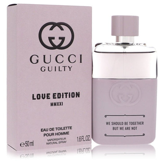 Gucci Guilty Love Edition MMXXI by Gucci Eau De Toilette Spray 1.6 oz for Men by Avera Group