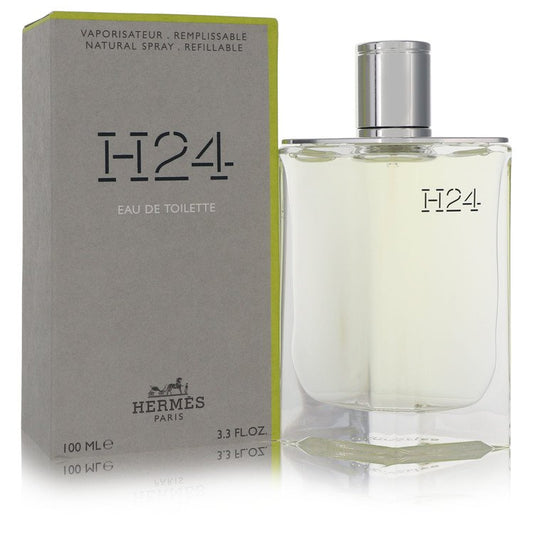 H24 by Hermes Eau De Toilette Refillable Spray 3.3 oz for Men by Avera Group