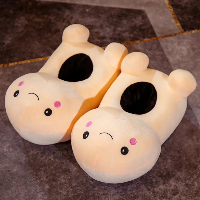 Zoe - Playful Plush Penis Slippers Seductively by Plushy Planet