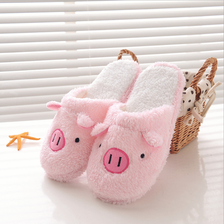 Winter Animal Slippers for Her/Him by Plushy Planet