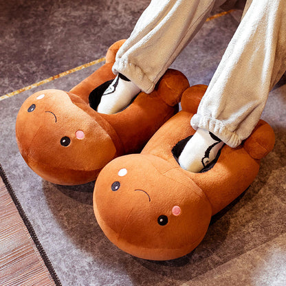 Zoe - Playful Plush Penis Slippers Seductively by Plushy Planet