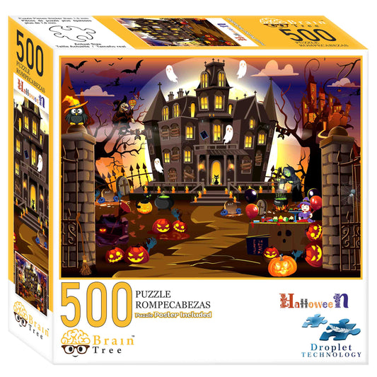 Halloween Puzzles 500 Piece by Brain Tree Games - Jigsaw Puzzles