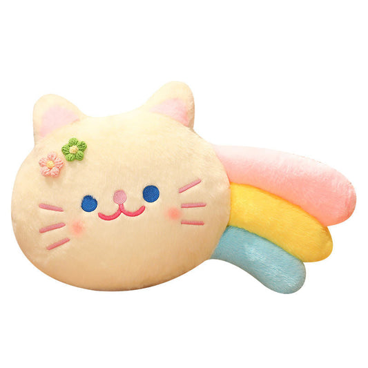 Whimsical Rainbow Dreams Plush Toy by Plushy Planet