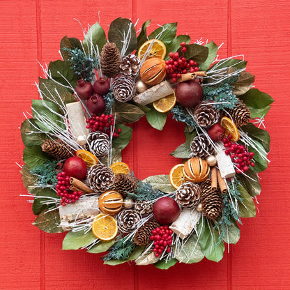 Pomegranate Citrus Wreath by Andaluca Home