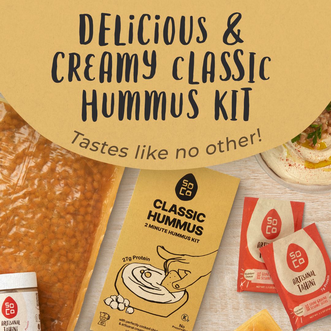 2 Minute Kit - Classic Hummus by eatsoco