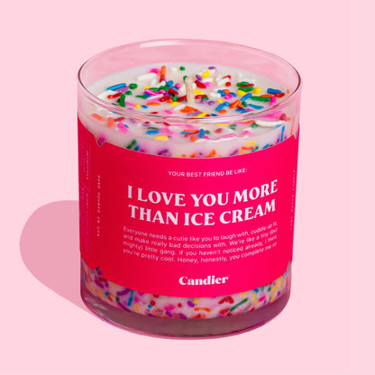 I LOVE YOU MORE THAN ICE CREAM CANDLE by Shop Ryan Porter