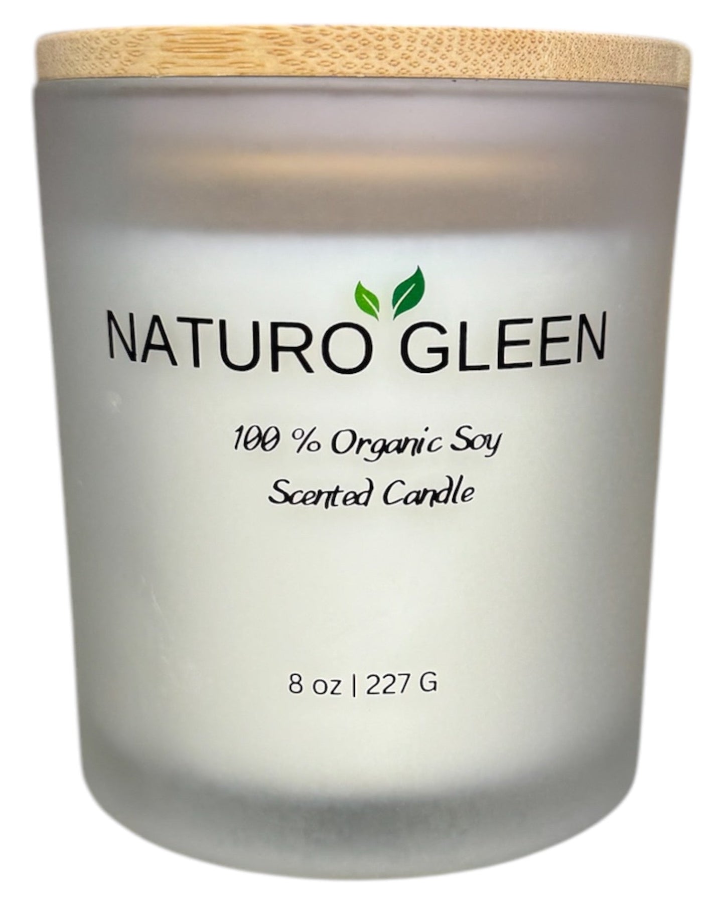 100 % Organic Soy Candle - Relax & Breath - Peppermint & Eucalyptus by Naturo Gleen Hair & Beauty Products