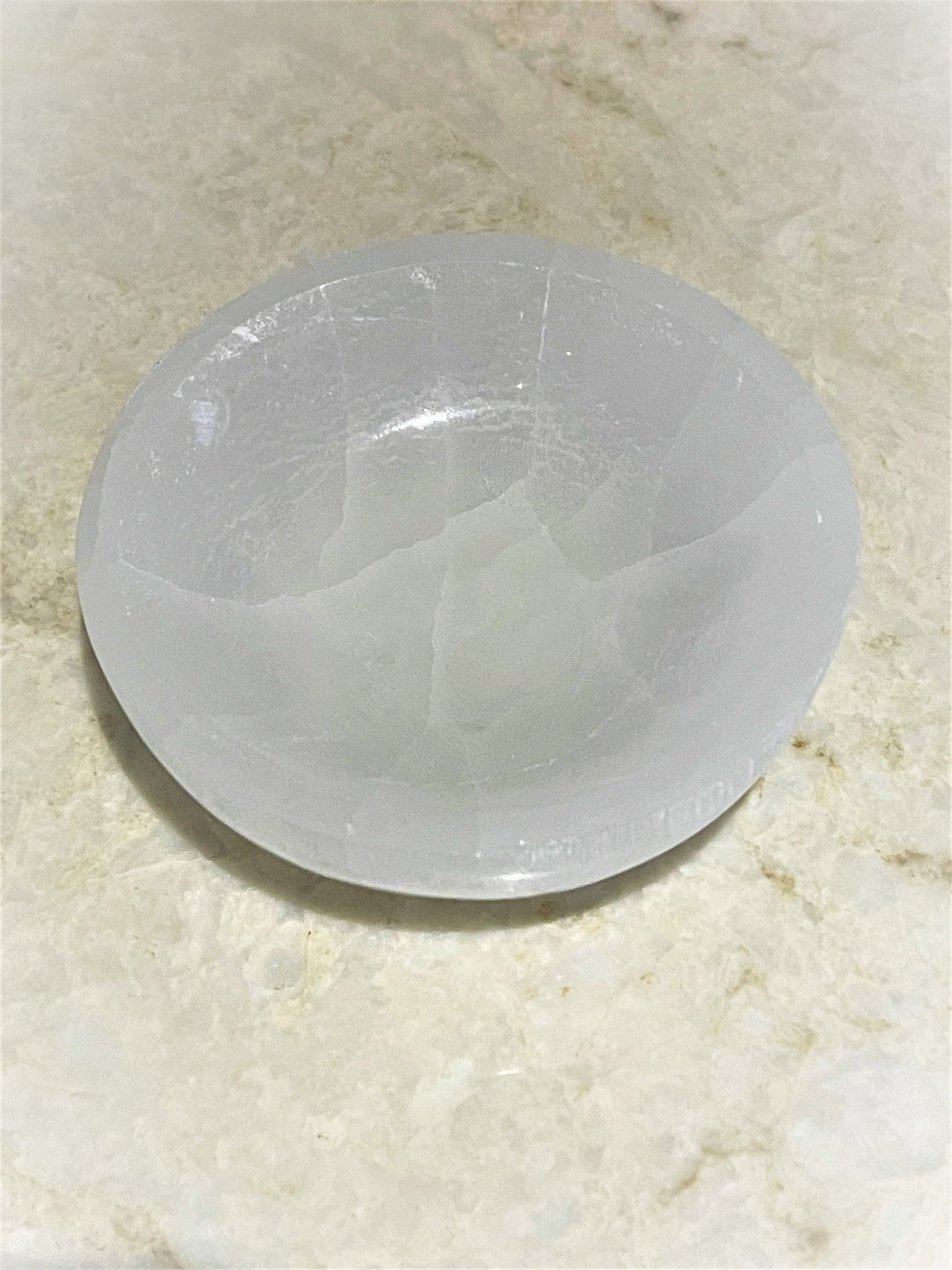 Selenite Healing Bowl 3.5"-4" Diameter by OMSutra