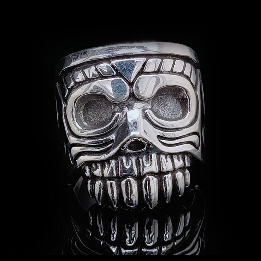 Aztec Skull by Serpent Forge