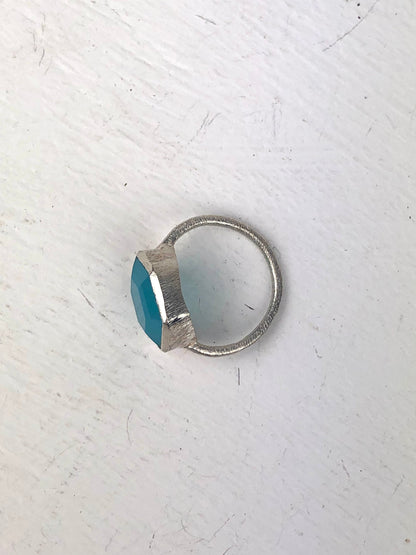 Talia Chalcedony Ring - FINAL SALE by Ash & Rose