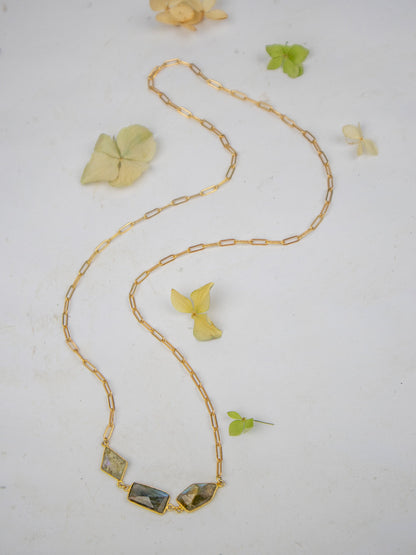 Paperclip Chain Necklace by Ash & Rose