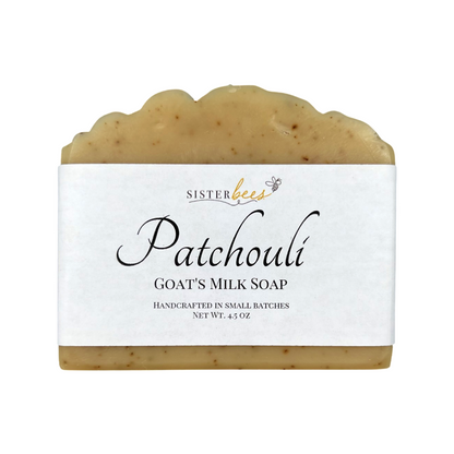 Patchouli Handmade Goat's Milk Soap by Sister Bees