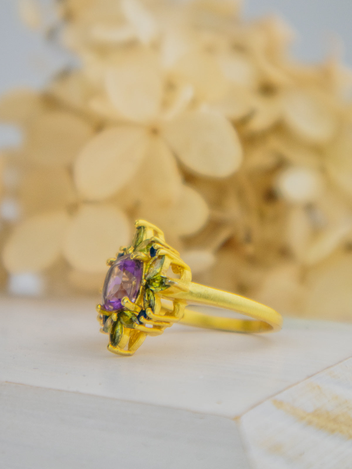 The Full Bloom Ring by Ash & Rose