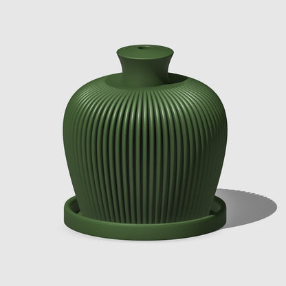 Ribbed Water Bell Thumb Pot by Rosebud HomeGoods