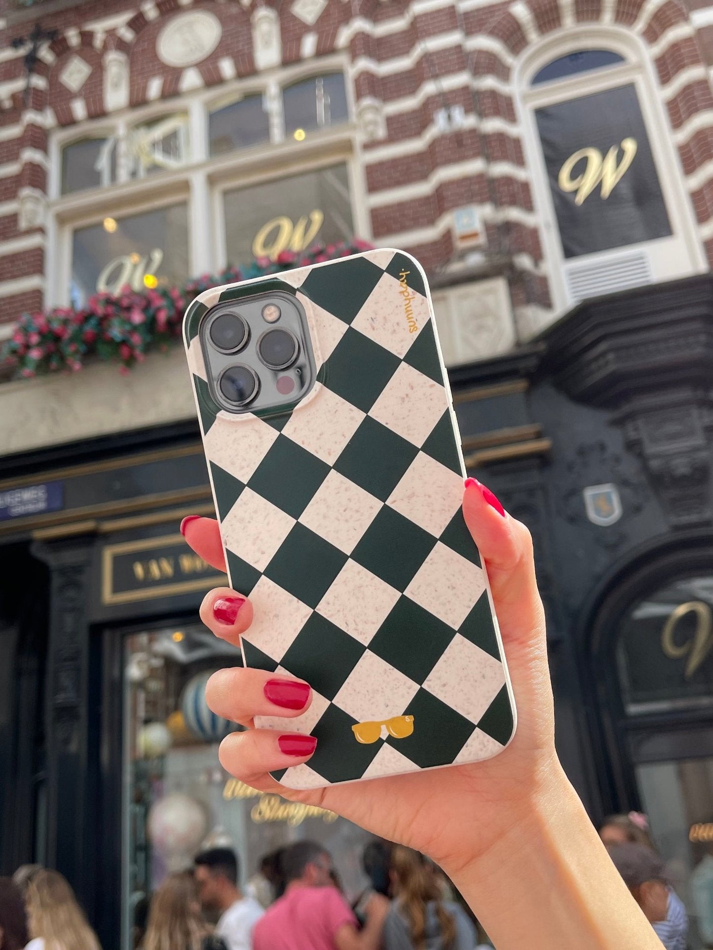 Preppy Chic Plant-based Eco iPhone Case by Sunnyday