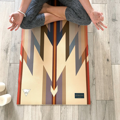 Pendleton x Yune Yoga Wyeth Trail Mat 5mm by Yune Yoga