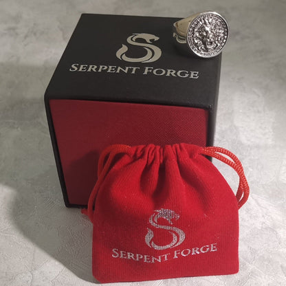 Nemean Lion Signet by Serpent Forge