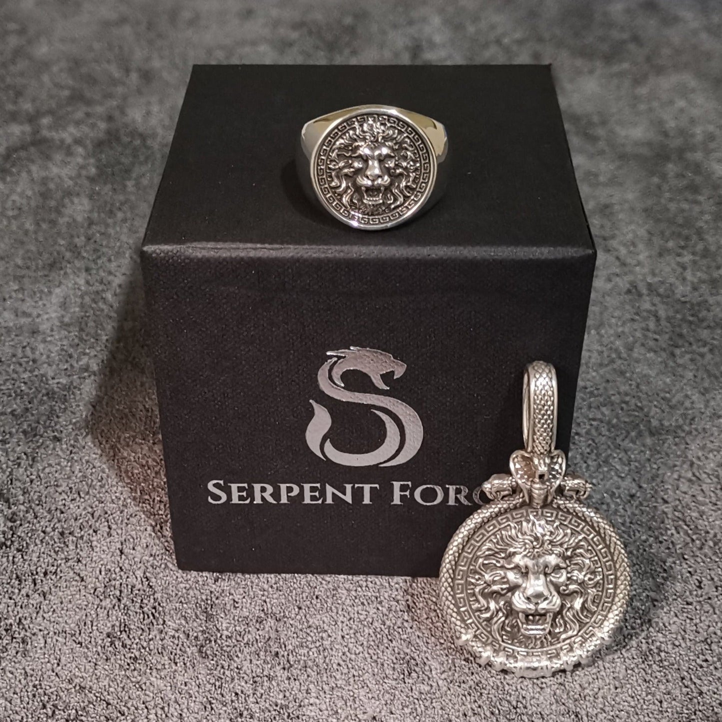 Nemean Lion Pendant by Serpent Forge