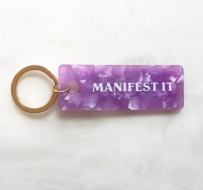 MANIFEST KEYCHAIN by Shop Ryan Porter