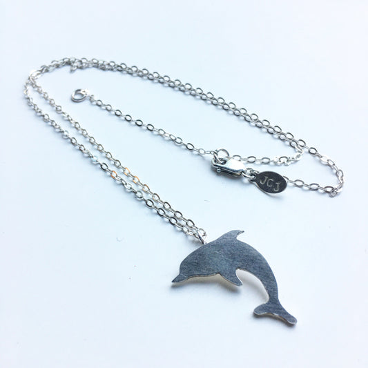 Dolphin Necklace by Jennifer Cervelli Jewelry