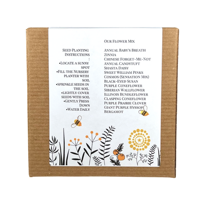 Wildflower-BEE FOOD Grow Kit by Sister Bees