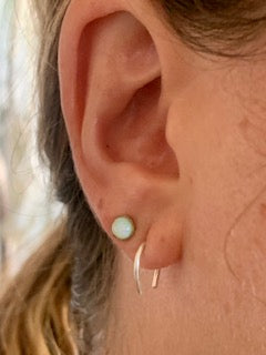 Horseshoe Ear Huggies by Jennifer Cervelli Jewelry