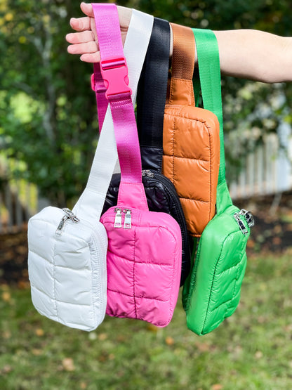 The Drew | Puffer Belt Bag by Babs+Birdie