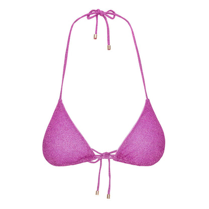 Freya Bikini Top / Purple Glitter by East x East