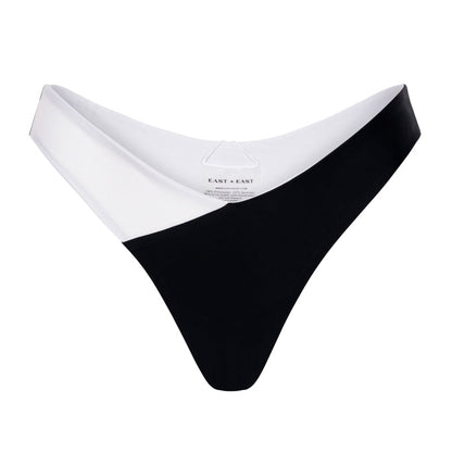 Ivy Bikini Bottoms / Black + Ivory by East x East