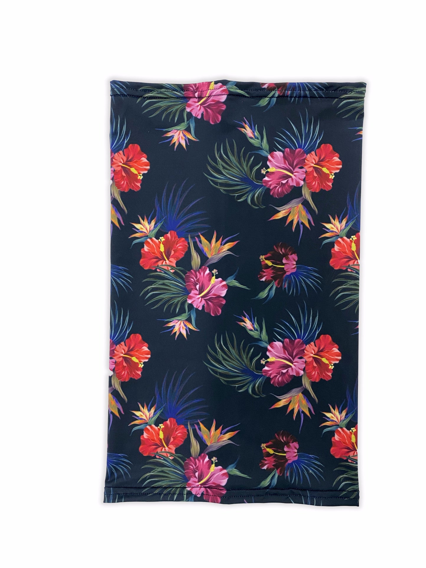 Tropical Floral Neck Gaiter *FINAL SALE* by Colorado Threads Clothing