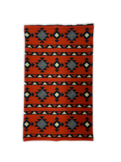 Red Aztec Neck Gaiter *FINAL SALE* by Colorado Threads Clothing