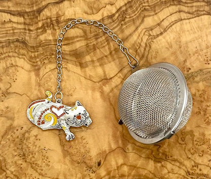 Tabby Cat Tea Infuser by The Traveling Teapot