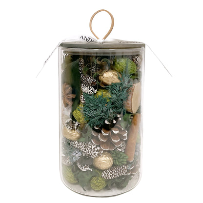 Holiday Forest Potpourri Jar by Andaluca Home