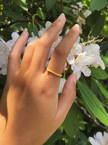 Triangle Stud Stacking Ring - FINAL SALE by Ash & Rose