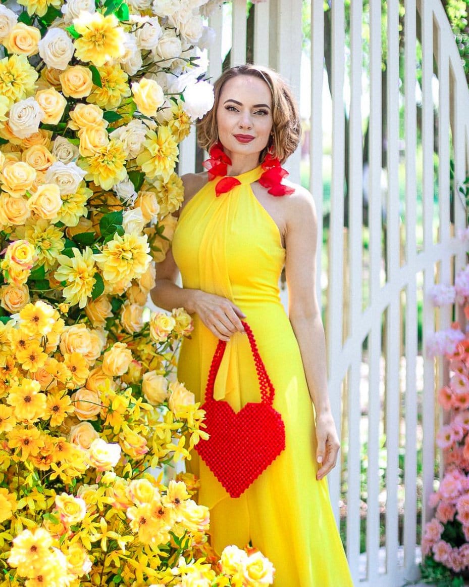 Aphrodite Maxi Dress - Yellow by Meghan Fabulous