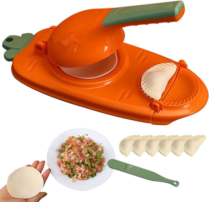 2-in-1 Manual Dough Press. Dumpling Empanada Pastries Maker by Choixe