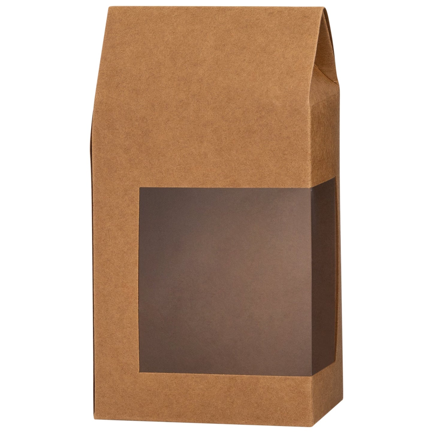 Tall Paper Boxes With Window Kraft Paper 6.75X3.5X Gift Boxes 16 Pack by Hammont