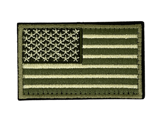 Tactical USA Flag Patch with Detachable Backing by Jupiter Gear