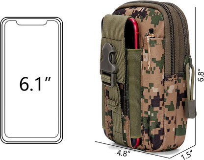 Tactical MOLLE Pouch & Waist Bag for Hiking & Outdoor Activities by Jupiter Gear