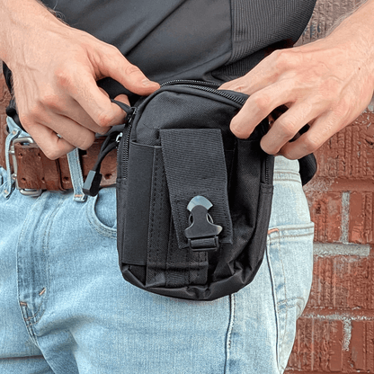 Tactical MOLLE Pouch & Waist Bag for Hiking & Outdoor Activities by Jupiter Gear