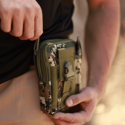 Tactical MOLLE Pouch & Waist Bag for Hiking & Outdoor Activities by Jupiter Gear