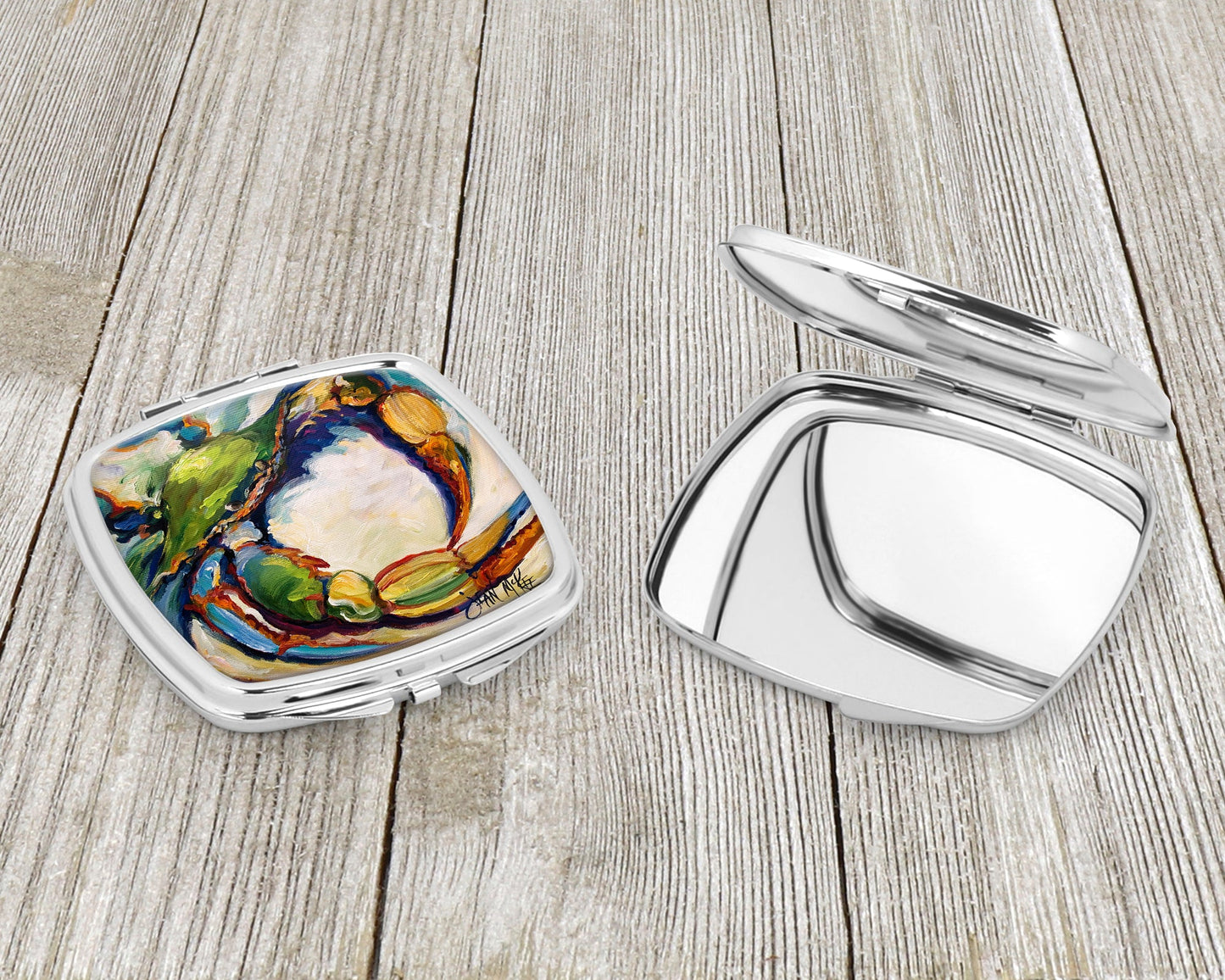 #21 Crab Compact Mirror JMK1254SCM by Caroline's Treasures