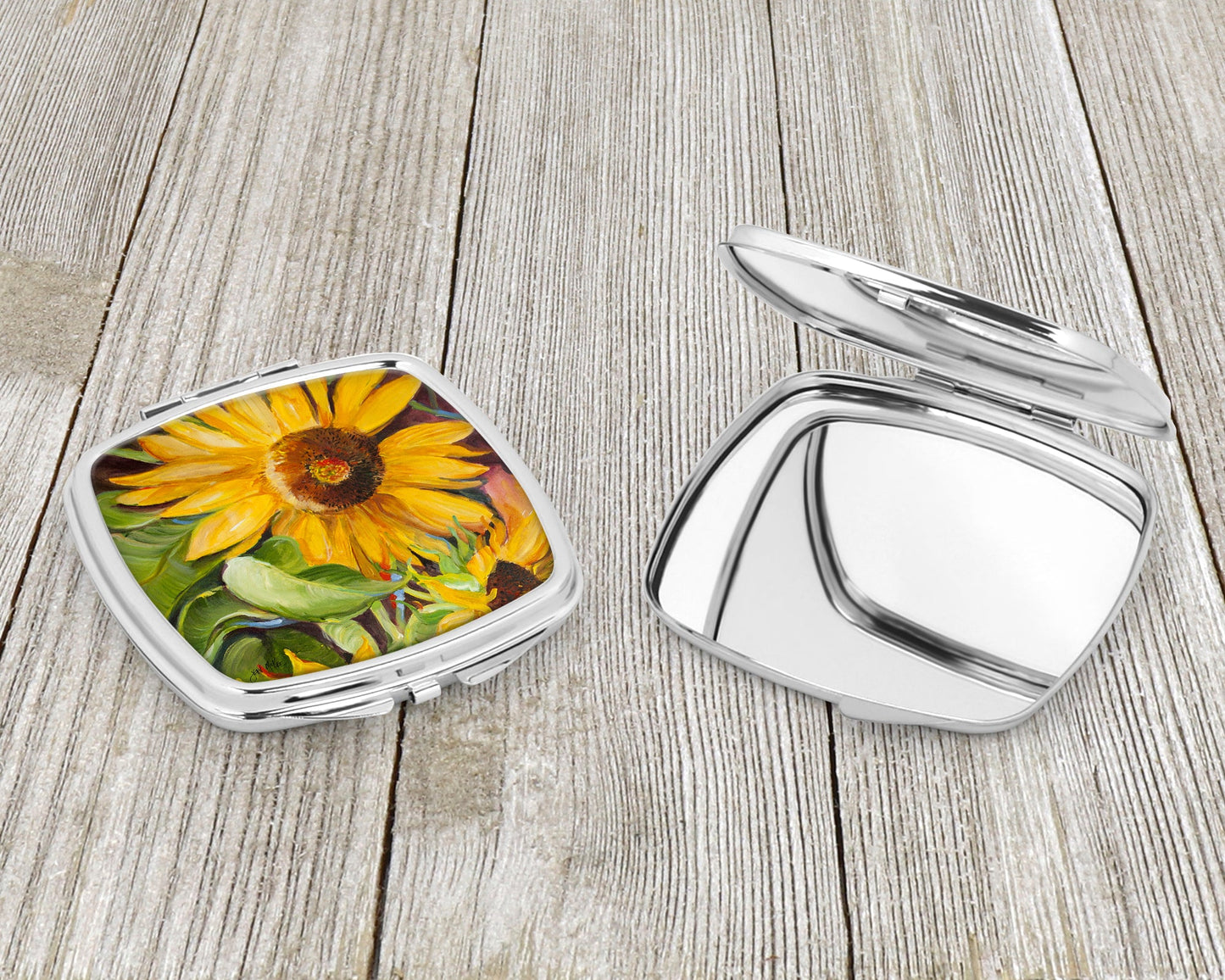 Sunflowers Compact Mirror JMK1265SCM by Caroline's Treasures