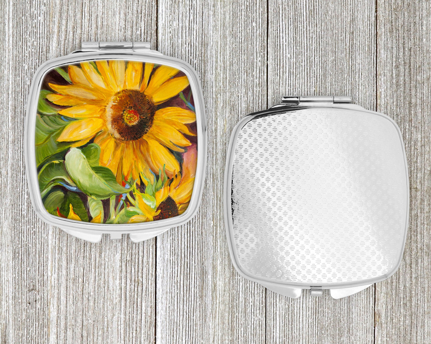 Sunflowers Compact Mirror JMK1265SCM by Caroline's Treasures