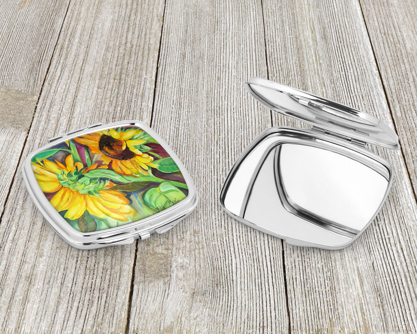 Sunflowers Compact Mirror JMK1267SCM by Caroline's Treasures