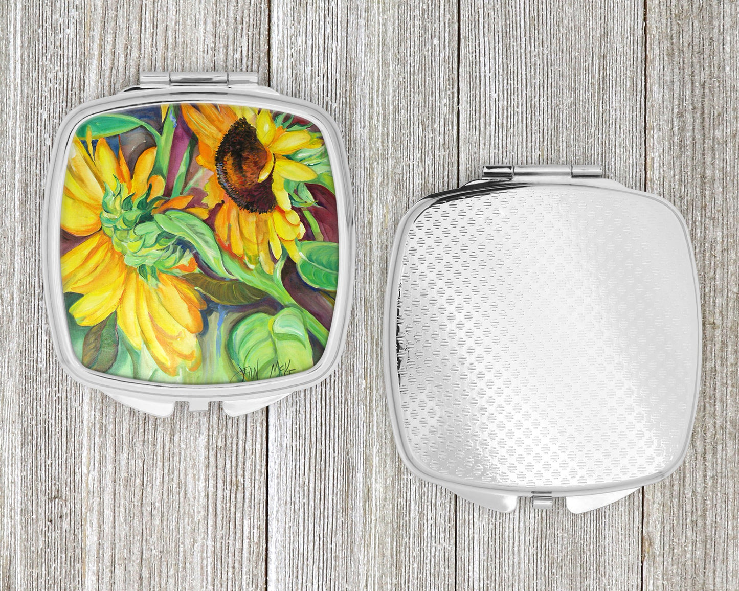 Sunflowers Compact Mirror JMK1267SCM by Caroline's Treasures