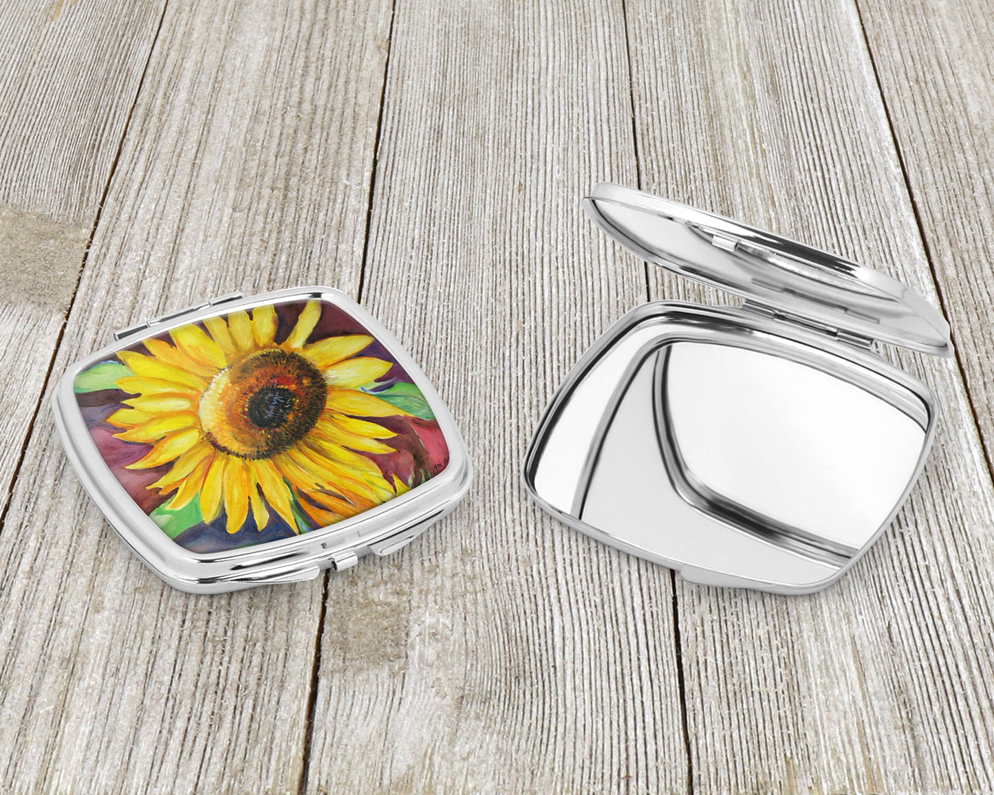 Sunflowers Compact Mirror JMK1268SCM by Caroline's Treasures