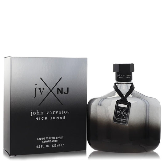 John Varvatos Nick Jonas JV x NJ by John Varvatos Eau De Toilette Spray (Silver Edition) 4.2 oz for Men by Avera Group