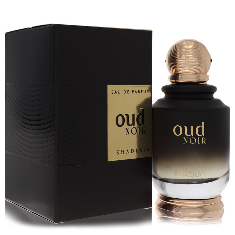 Khadlaj Oud Noir by Khadlaj Eau De Parfum Spray (Unisex) 3.4 oz for Men by Avera Group